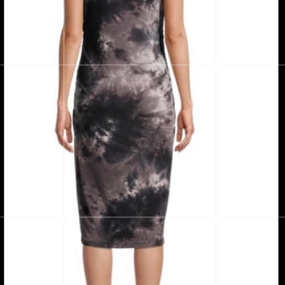 💜HostPick🎉 Maternity Time And Tru Side Ruched Dress - Picture 4 of 4